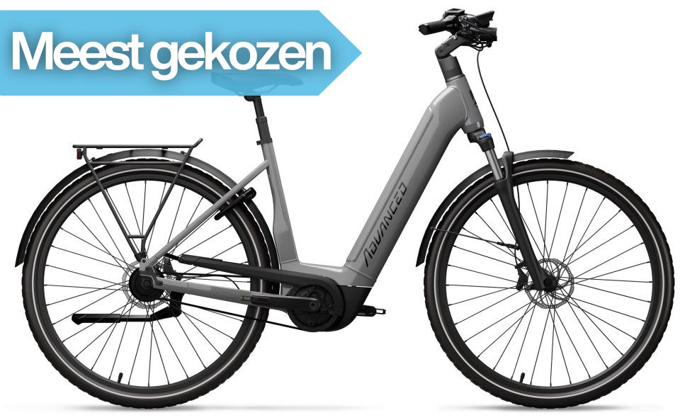 Advanced Tour Pro Wave - Belt - stone grey - elektrische damesfiets