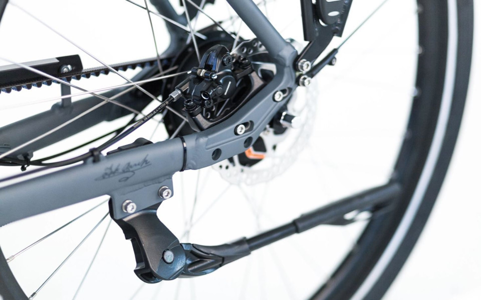 Puch E-Zirkon Antraciet Mat - Enviolo Belt Drive - Bundelactie