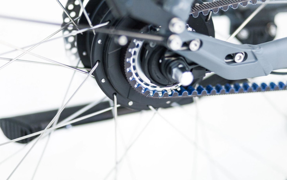 Puch E-Zirkon Antraciet Mat - Enviolo Belt Drive - Bundelactie