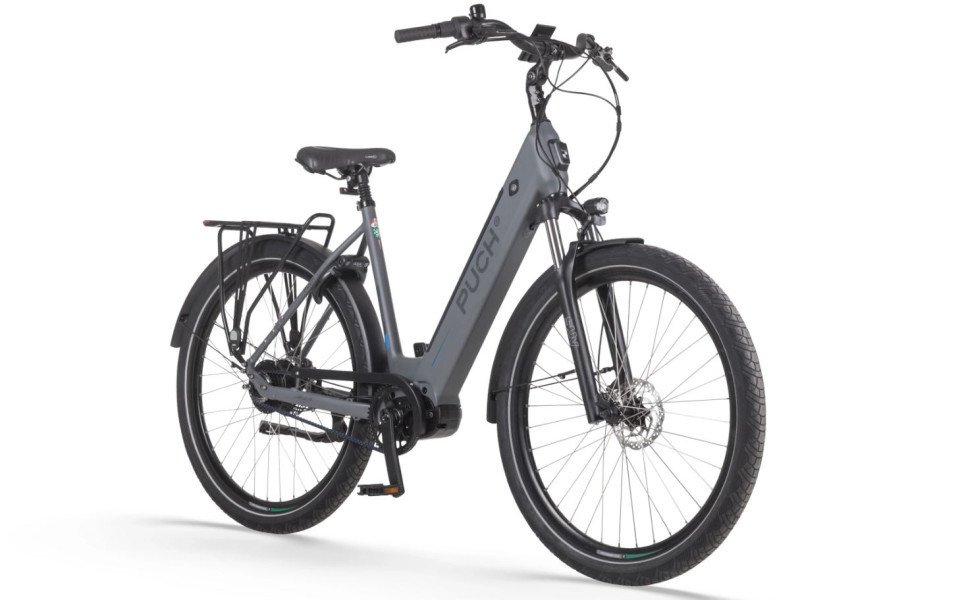 Puch E-Zirkon Antraciet Mat - Enviolo Belt Drive - Demo model