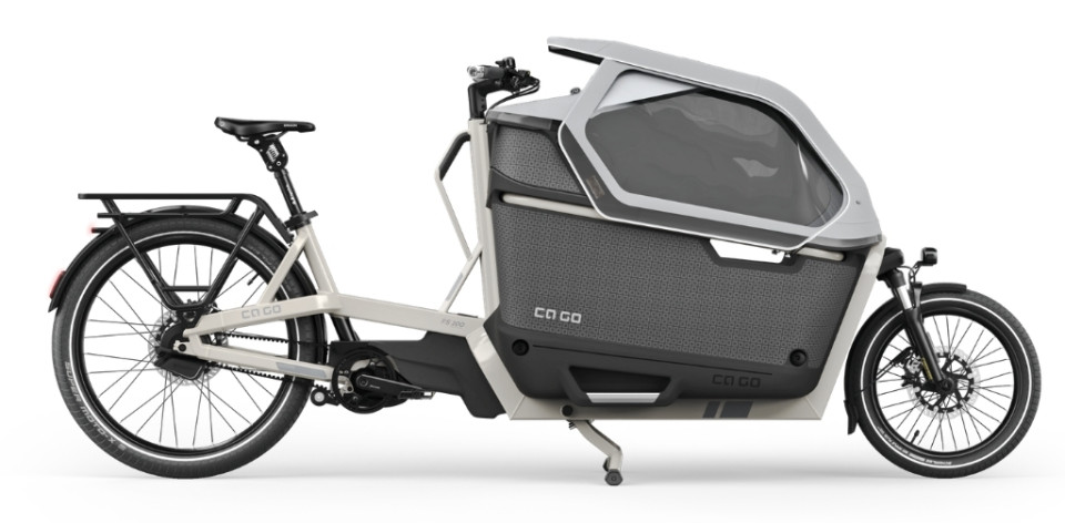 Ca Go FS200 Life Family-Plus - Edition 5 Silk Grey - Bosch CX Cargo Line Belt Drive