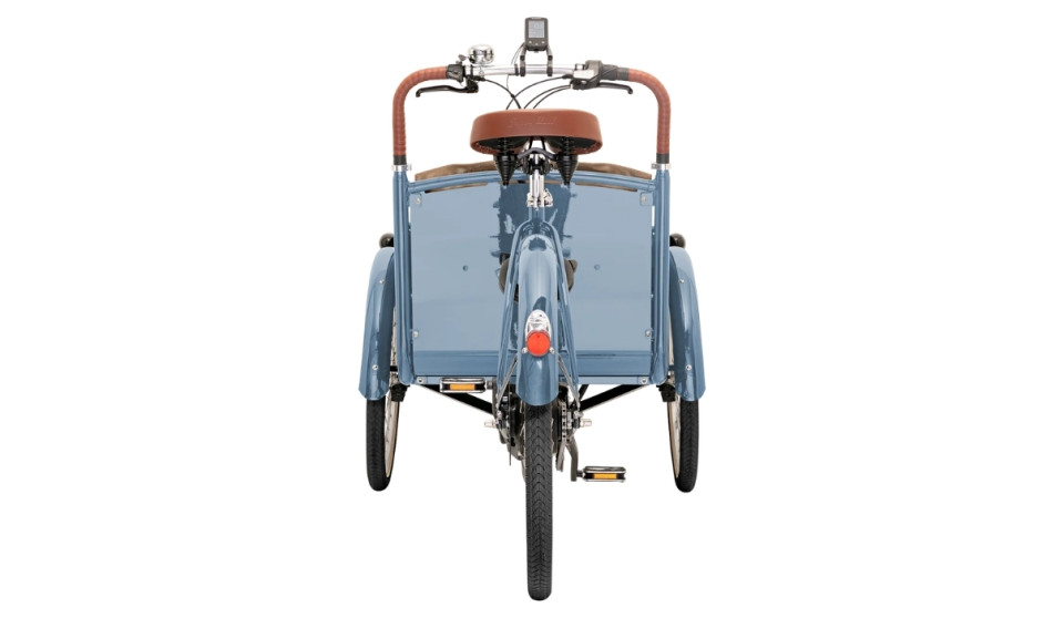 Johnny Loco E-Cargo Cruiser 5.3 - Earl Grey - elektrische driewieler bakfiets