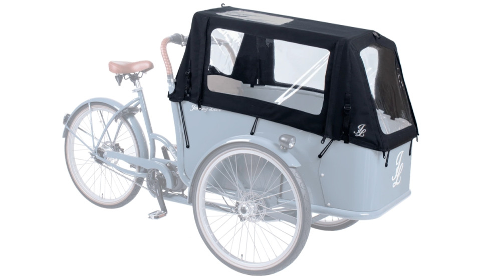 Johnny Loco E-Cargo Cruiser 5.3 - Earl Grey - elektrische driewieler bakfiets