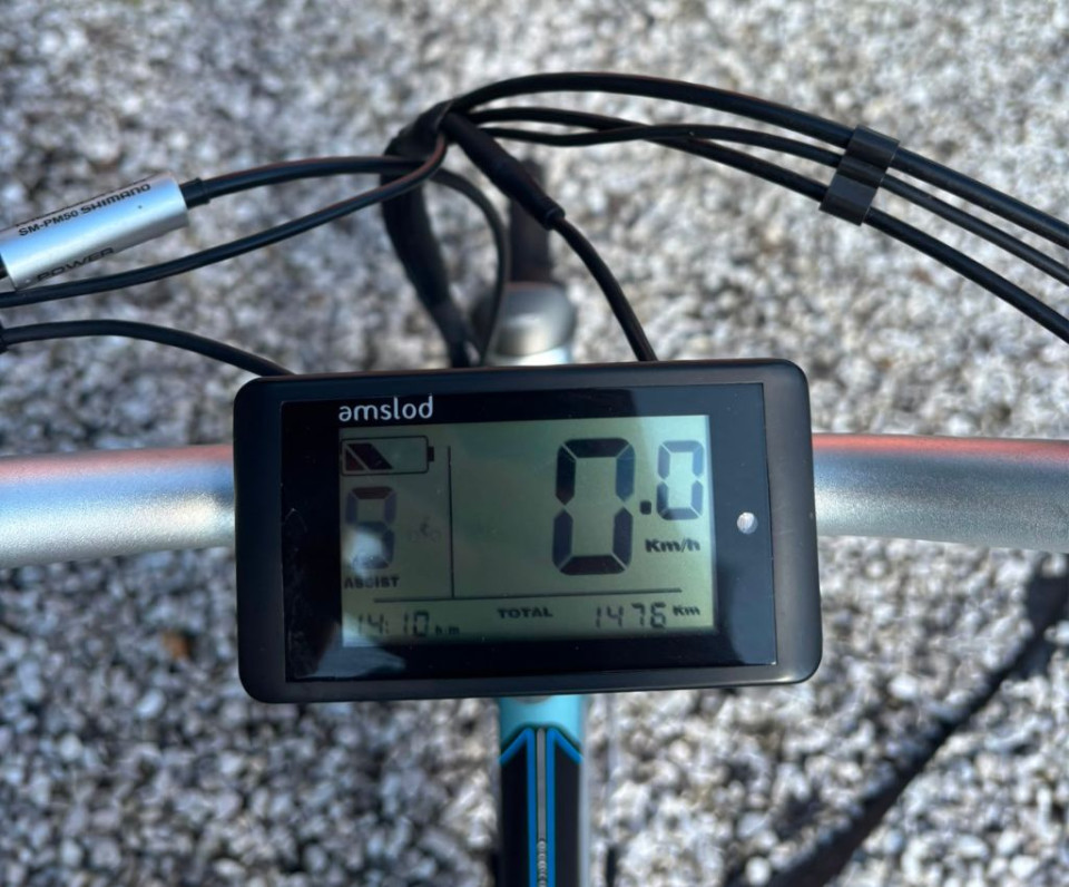 Amslod Hamilton sx elektrische damesfiets (tweedehands) 
