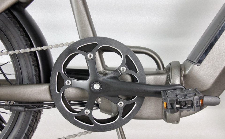 Van Rixtel Travel 2.0 - Metallic Grey - elektrische vouwfiets