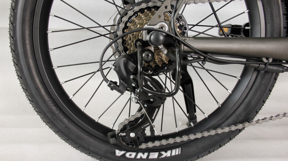 Van Rixtel Travel 2.0 - Metallic Grey - elektrische vouwfiets