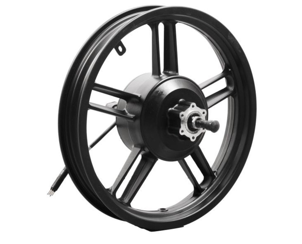 (199E1b) V20 pro fatbike mini motor met velg 250 Watt (zwarte stekker)