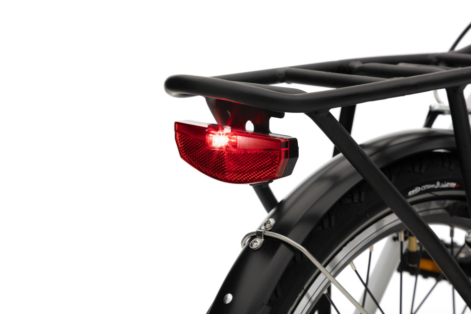 Van Rixtel Travel City - Metallic Black - elektrische vouwfiets