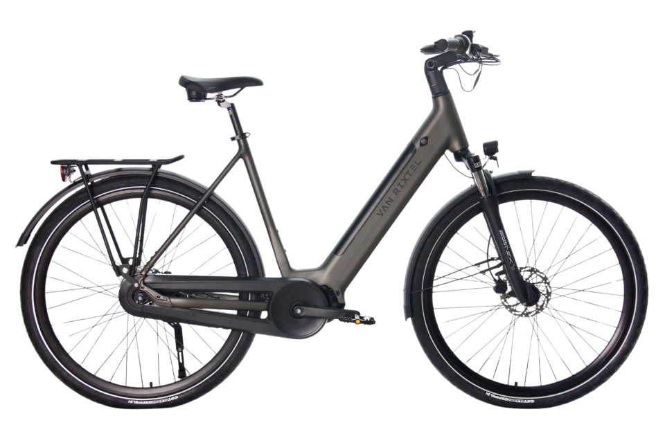 Van Rixtel GO Plus - Matt Grey - elektrische stadsfiets