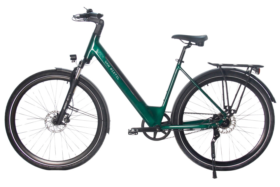Van Rixtel GO - Emerald - Belt drive - elektrische stadsfiets