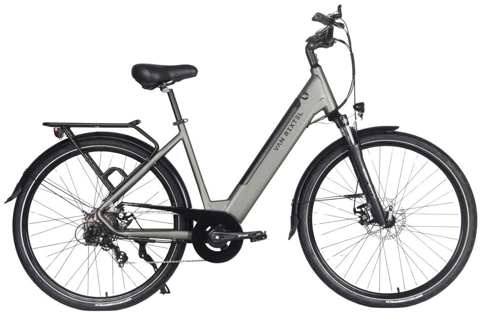 Van Rixtel GO26 Compact - Matt Grey - elektrische stadsfiets