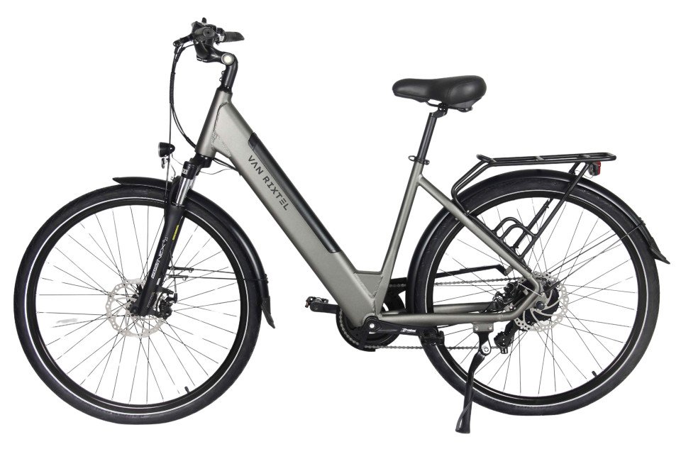 Van Rixtel GO26 Compact - Matt Grey - elektrische stadsfiets