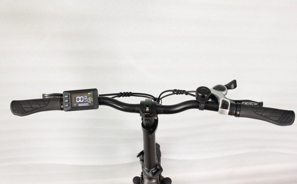 Van Rixtel Travel Intube - Showroommodel - Metallic Grey - Elektrische Vouwfiets