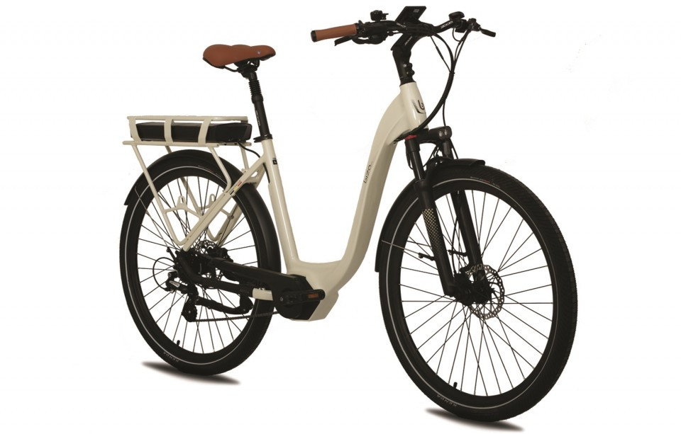 Bizo Bike Becca - Showroommodel - creme - elektrische damesfiets