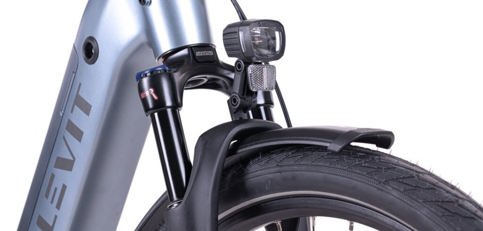 Levit Beleco 5 Lowstep 2026 - Showroommodel - gunmetal silver - elektrische damesfiets