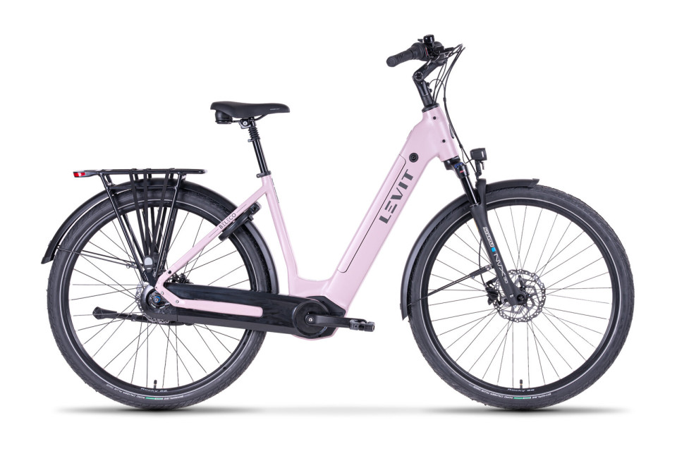 Levit Beleco 7 Lowstep 2026 - Showroommodel - rose - elektrische damesfiets