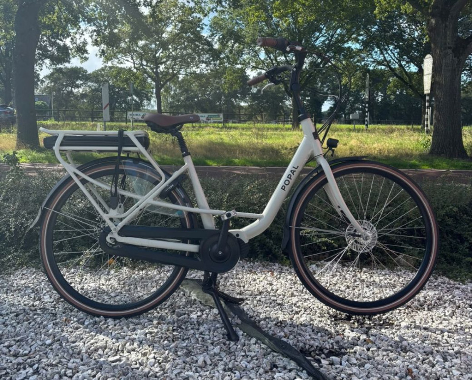 Popal elektrische damesfiets - Ebike Middenmotor - Comfortabel en stabiel