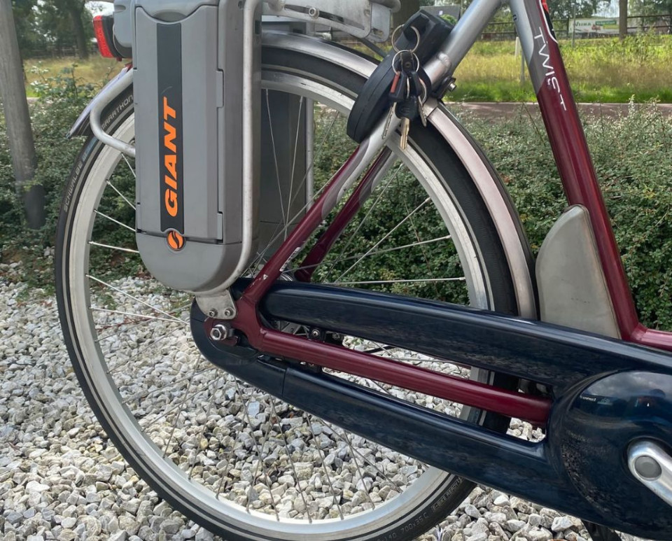 Giant Twist Elektrische Damesfiets | Voorwielmotor & Nexus Versnellingen | Rijklaar
