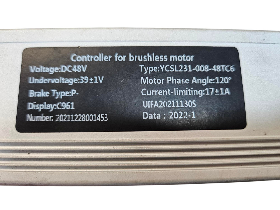 (58-1-b) controller DC48V YCSL231-008-48TC6