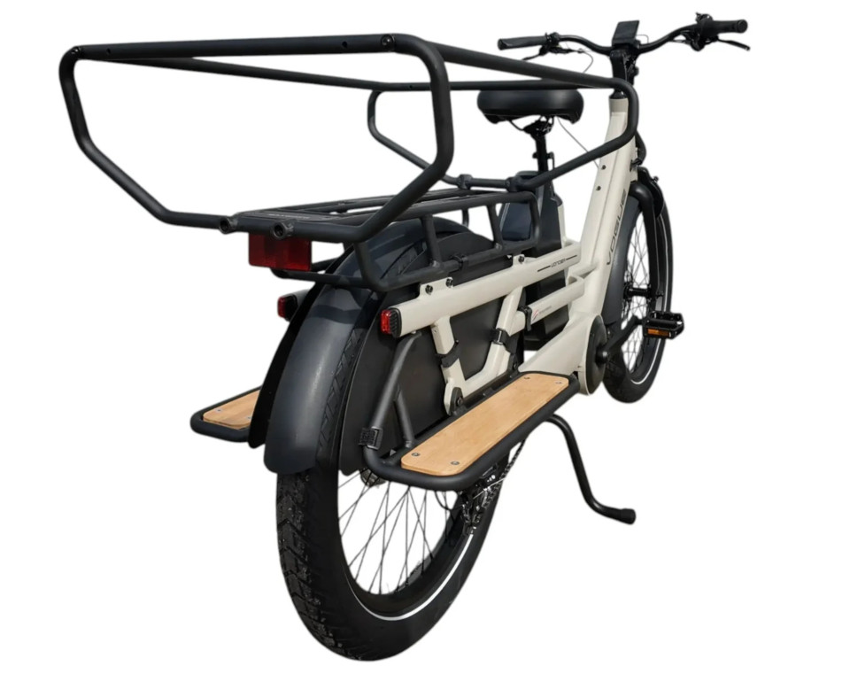 Vogue Wonder 2026 - Matt Fashion Grey - Elektrische Longtail Gezinsfiets