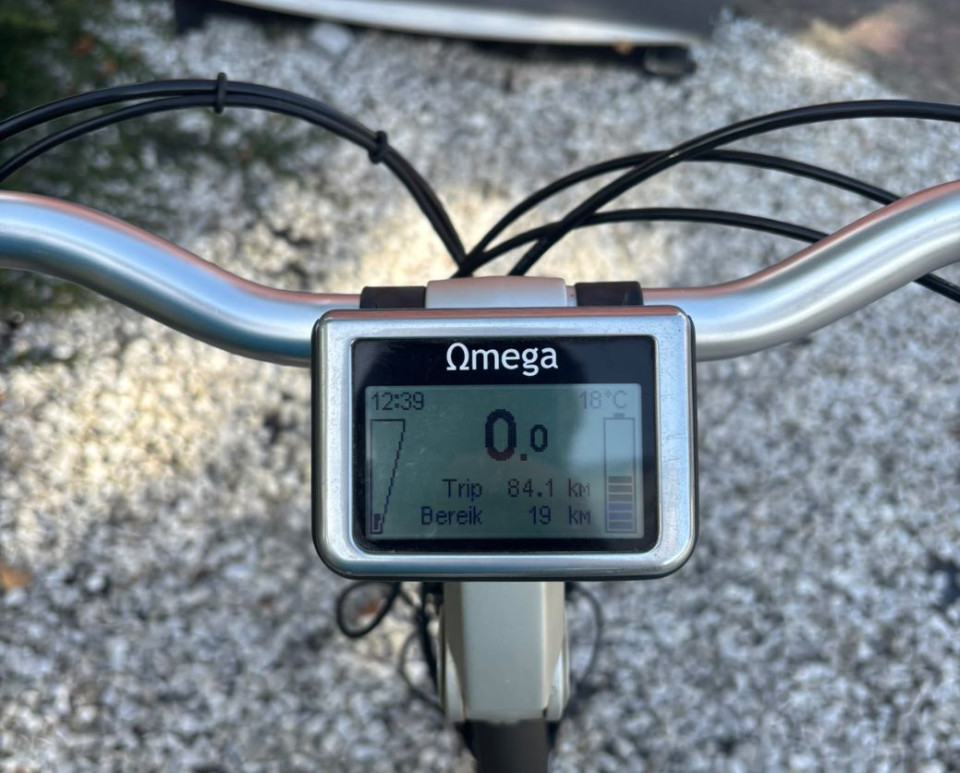 RIH Omega elektrische damesfiets - Ebike middenmotor - Rijklaar