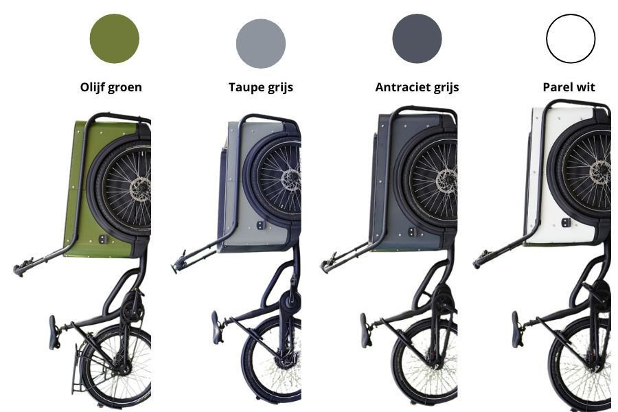 Royal Cargo Bike 3W Premium Plus Dog - antraciet - elektrische driewieler hondenbakfiets