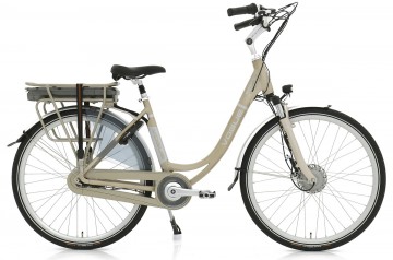 Vogue Premium N7 - champagne - elektrische damesfiets