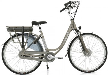 Vogue Premium N7 - mat grijs - elektrische damesfiets