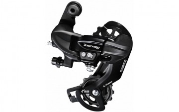 Achterderailleur 6/7 speed Shimano Tourney TY300 - directe montage (D-Type) (94-4-d) 