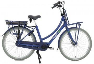 Vogue Elite M300 - jeansblauw - elektrische transportfiets