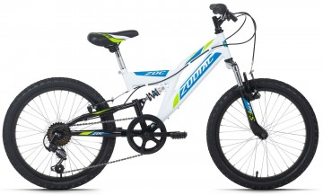 Qivelo Fully 20 Zodiac - wit/groen - jongens mountainbike