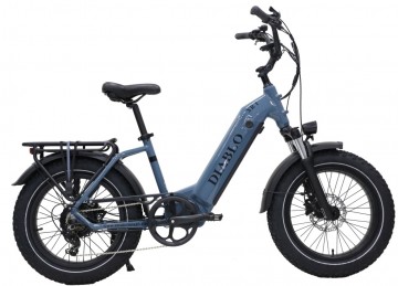 Diablo XR1 - donkerblauw - elektrische fatbike