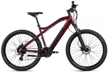 Qivelo Enforce 27,5 - rood - elektrische mountainbike