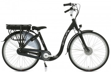 Vogue Comfort 7sp - mat zwart - elektrische fiets met lage instap