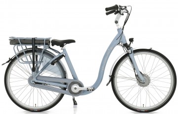 Vogue Comfort 7sp - silk blauw - elektrische fiets met lage instap
