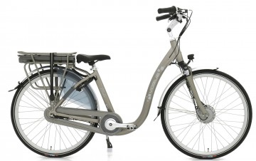 Vogue Comfort 7sp - mat grijs - elektrische fiets met lage instap