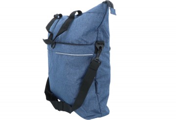 Qivelo Single enkele fietstas - 18 liter - blauw