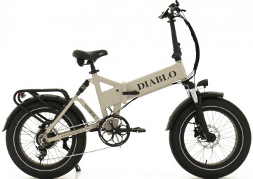 Diablo Storm - grijs - elektrische vouwfiets