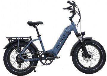 Diablo XR2 - donkerblauw - elektrische fatbike