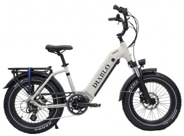 Diablo XR2 - grijs - elektrische fatbike