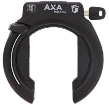 Ringslot Axa Block XXL - zwart (93-4-e)