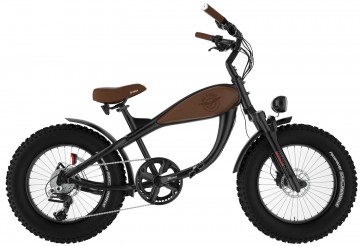 Qivelo Cafe Cruiser S - zwart - elektrische fatbike