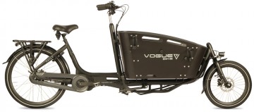 Vogue Carry 2 NEW Ananda - elektrische bakfiets - mat zwart/zwart