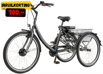 Pfautec Lano FM - grafiet metallic - elektrische driewieler