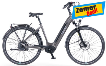 Levit Calvia 3 Automatiq - mat zwart parelmoer - elektrische damesfiets