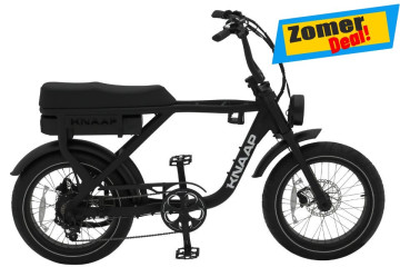 KNAAP AMS X - black - elektrische fatbike