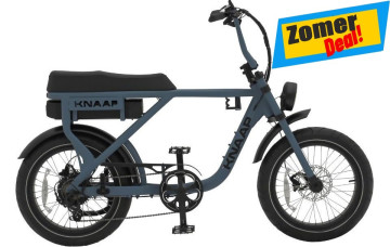KNAAP AMS X - ice blue - elektrische fatbike