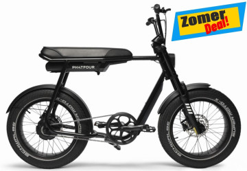 Phatfour FLXS - black - elektrische fatbike