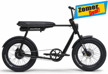 Phatfour FLX - black - elektrische fatbikes