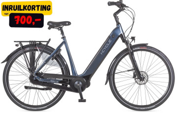 Icycle Vibe 1.6 - blauw - elektrische damesfiets